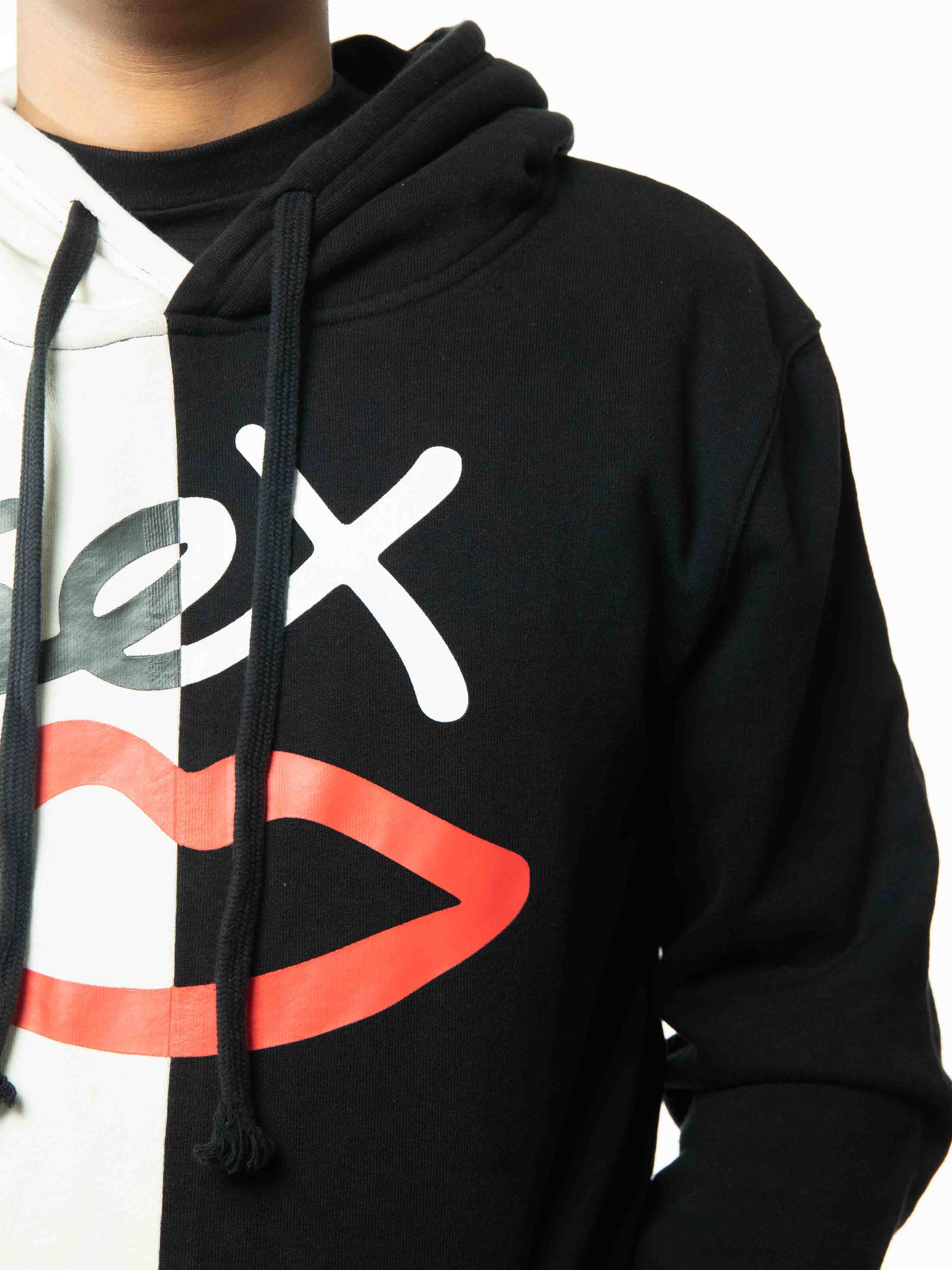 Sex Skateboards Logo Split Hoodie