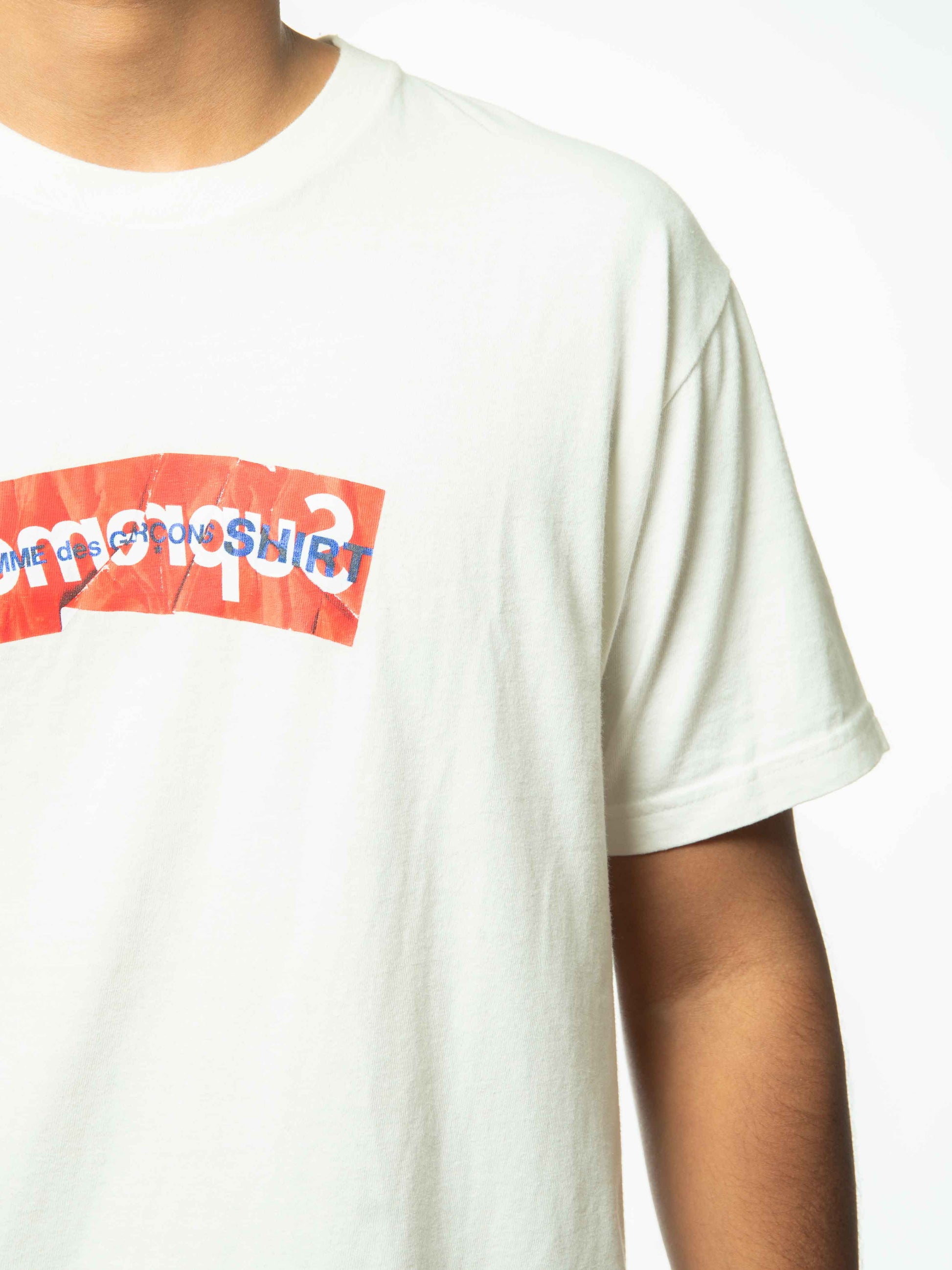 Supreme x Comme Des Garcons Box Logo T-Shirt