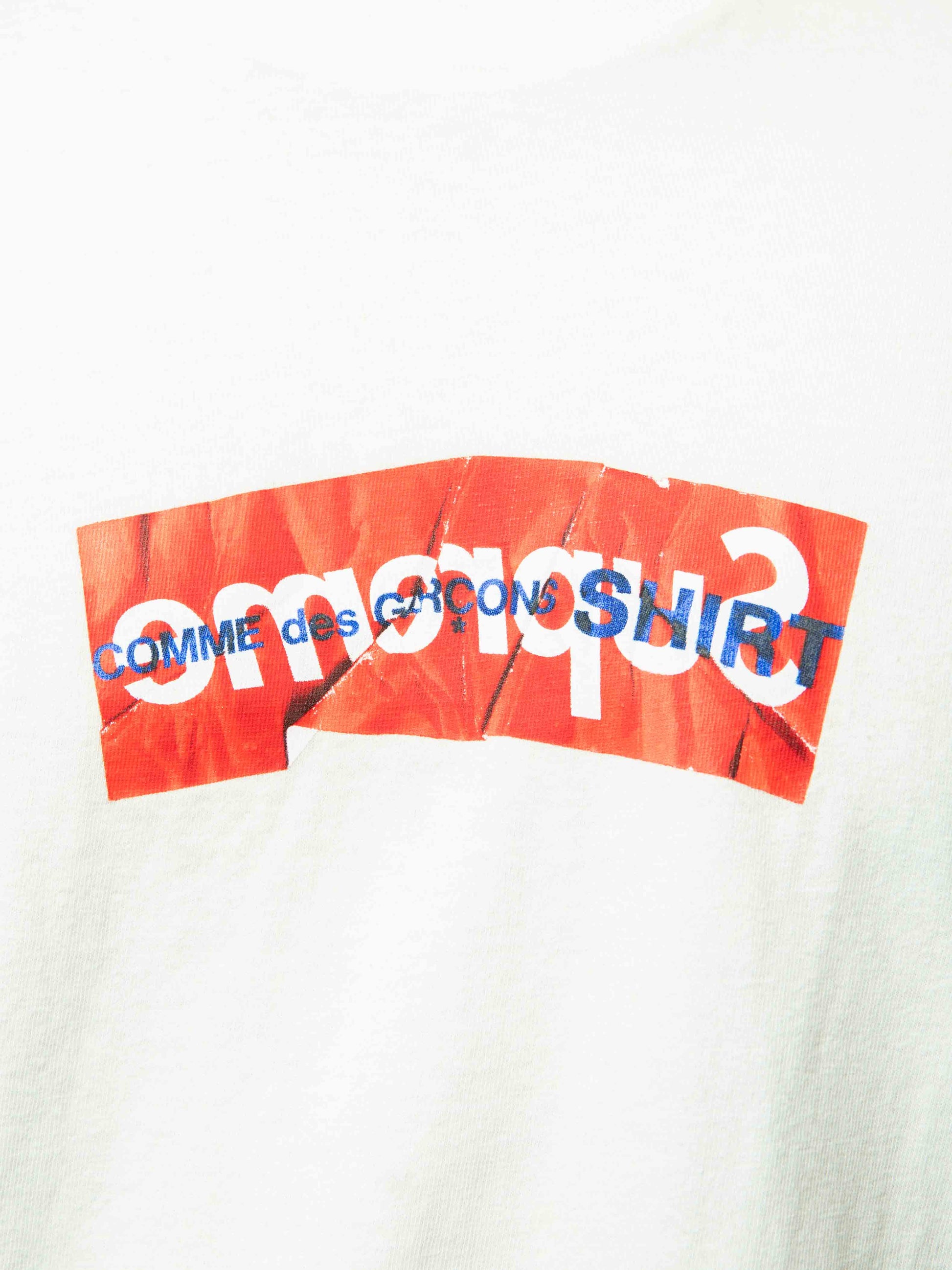 Supreme x Comme Des Garcons Box Logo T-Shirt