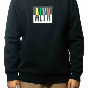 Alyx Black Visual Edition Logo Sweatshirt