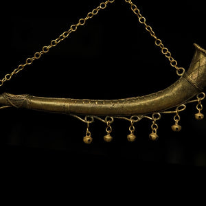 Handmade Brown Dhokra - Royal Ch-Turi for Decorative
