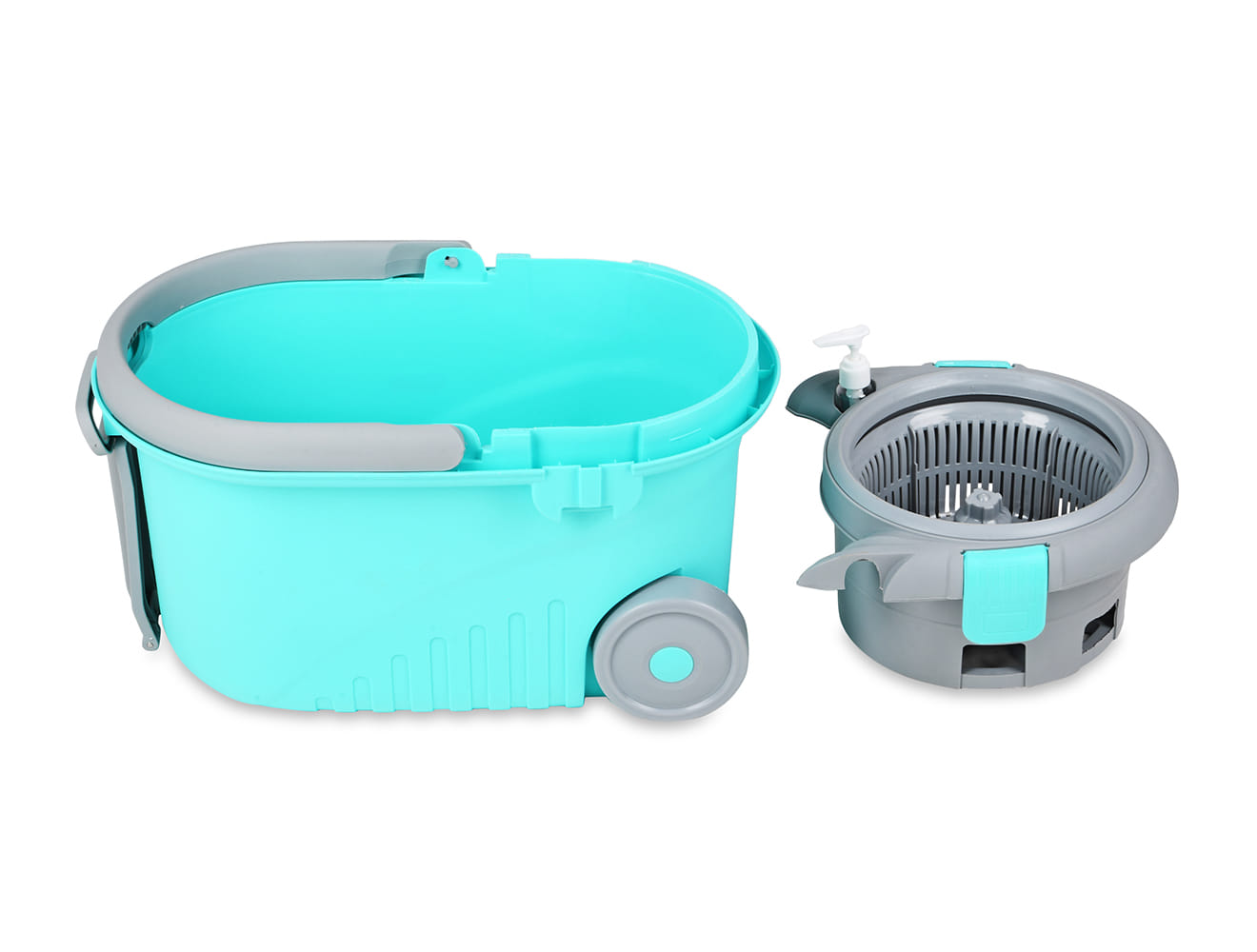 Elegant Spin Mop With Big wheels (Spotzero by Milton)