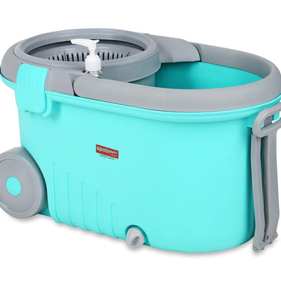 Elegant Spin Mop With Big wheels (Spotzero by Milton)