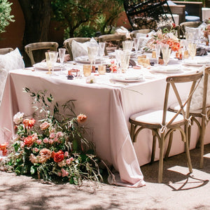 Chic Peach and Toffee Sedona Styled Wedding