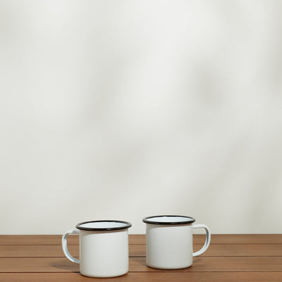 Enamelware Mug (Set of 4) by Crow Canyon