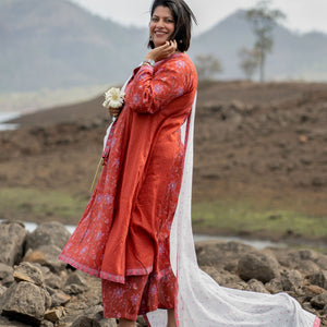 Enigmatic Songbird Dupatta