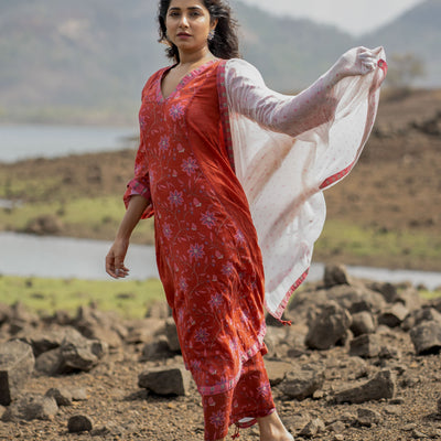 Enigmatic Songbird Dupatta