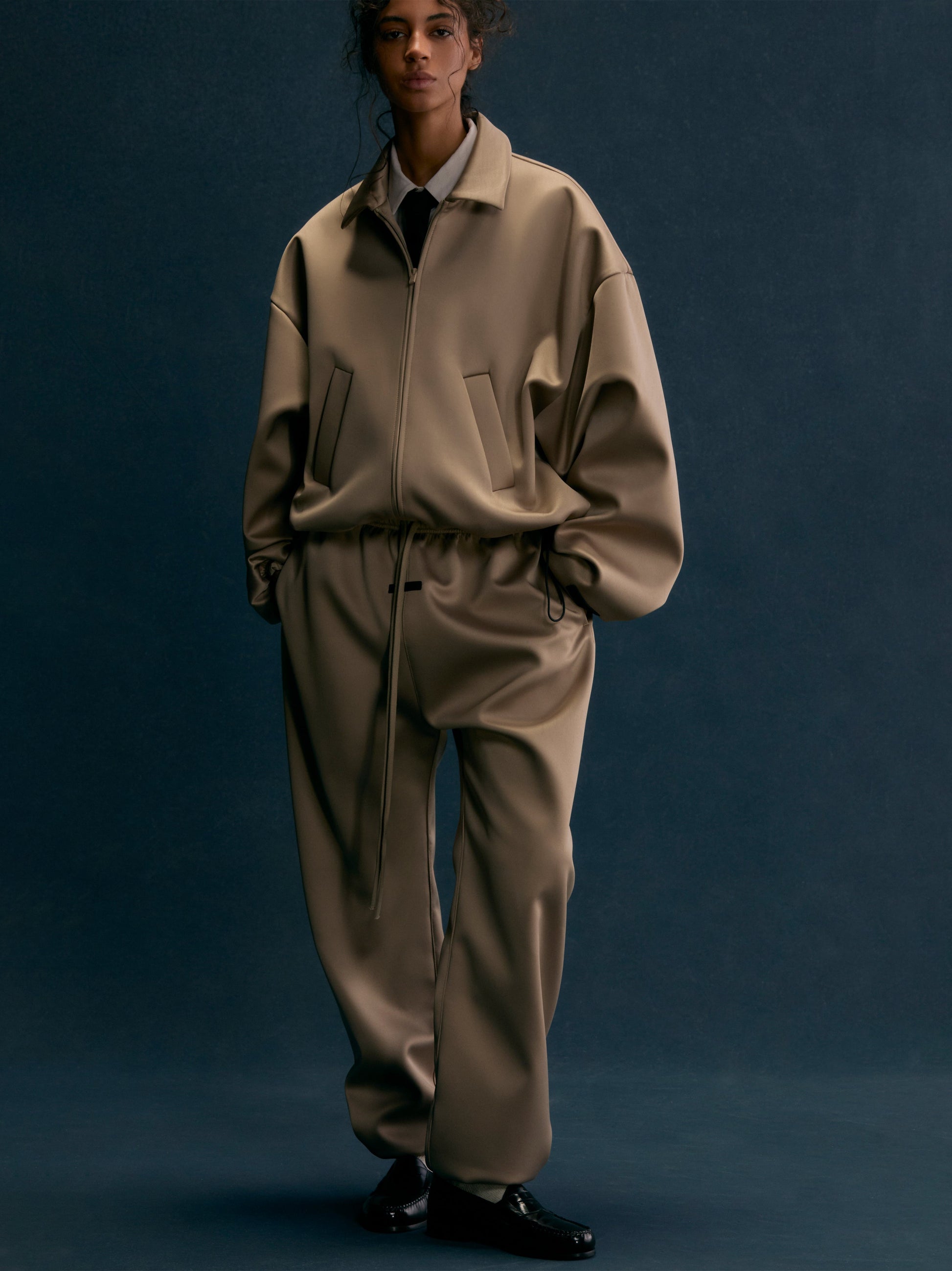 Women's Satin Nylon Pant