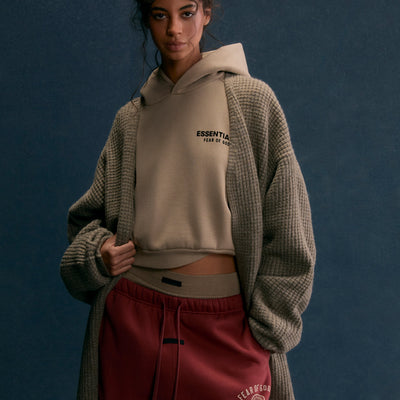 Women's Fleece Cropped Hoodie