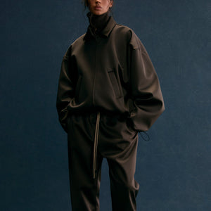 Women's Satin Nylon Bomber Jacket