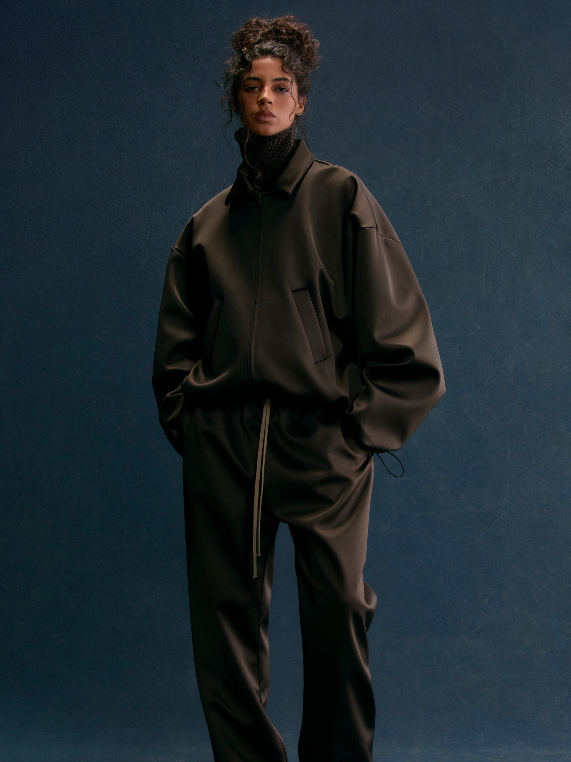 Women's Satin Nylon Pant