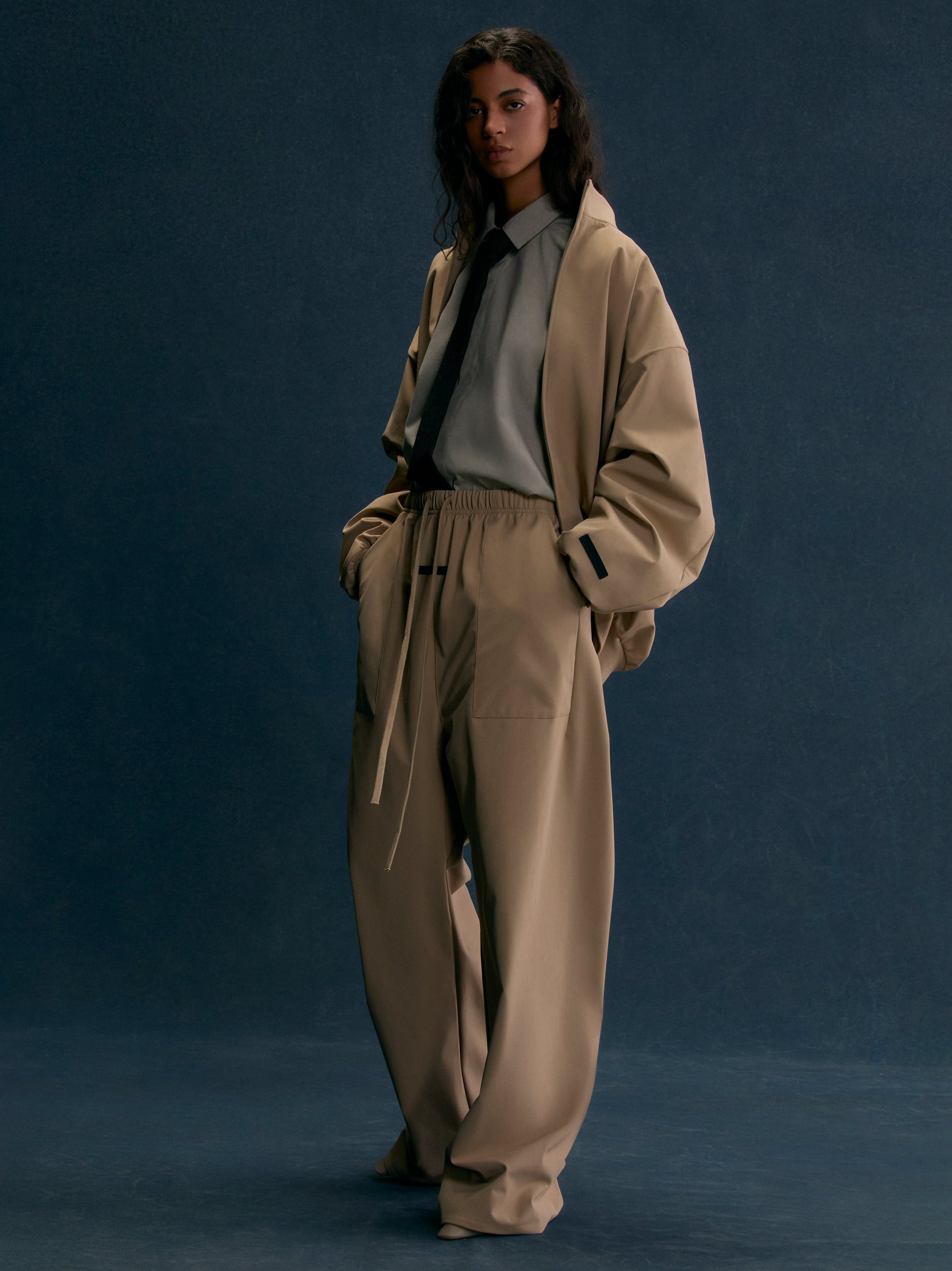 Bonded Nylon Utility Pant