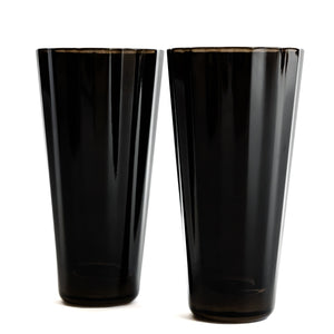 Estelle Colored Sunday High Balls - Set of 2 {Black}