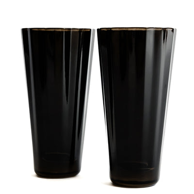 Estelle Colored Sunday High Balls - Set of 2 {Black}