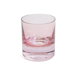Estelle Colored Rocks Glass - Set of 6 {Rose)