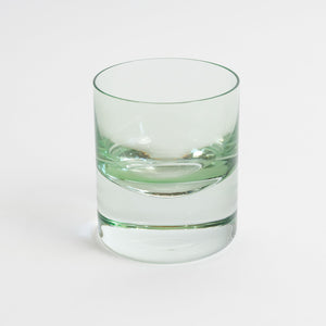 Estelle Colored Rocks Glass - Set of 2 {Mint Green}