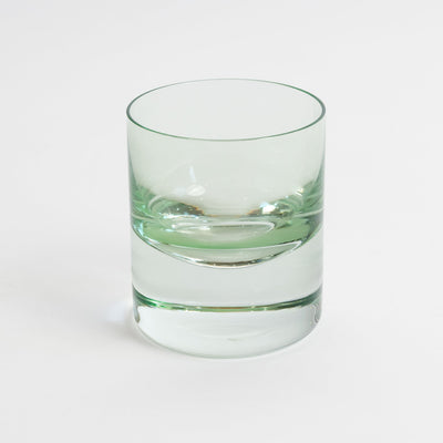 Estelle Colored Rocks Glass - Set of 2 {Mint Green}