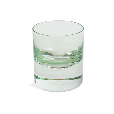 Estelle Colored Rocks Glass - Set of 2 {Mint Green}