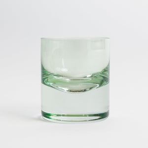 Estelle Colored Rocks Glass - Set of 6 {Mint Green}
