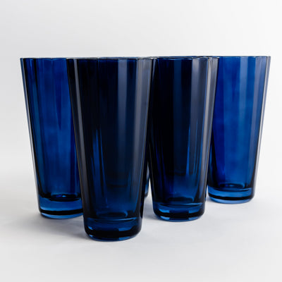 Estelle Colored Sunday High Balls - Set of 6 {Midnight Blue}