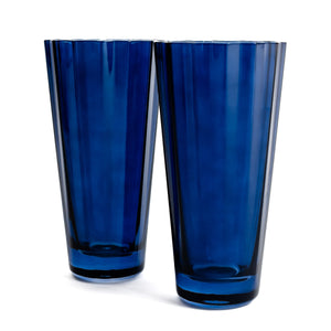 Estelle Colored Sunday High Balls - Set of 2 {Midnight Blue}
