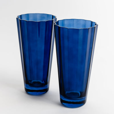 Estelle Colored Sunday High Balls - Set of 2 {Midnight Blue}