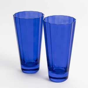 Estelle Colored Sunday High Balls - Set of 2 {Royal Blue}