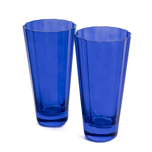 Estelle Colored Sunday High Balls - Set of 2 {Royal Blue}