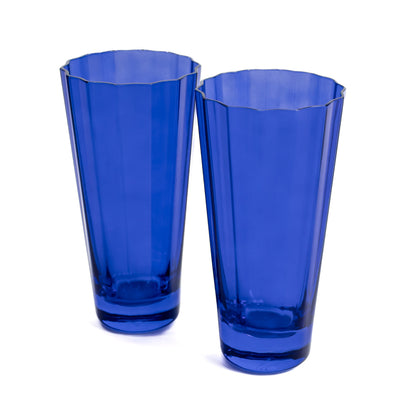 Estelle Colored Sunday High Balls - Set of 2 {Royal Blue}