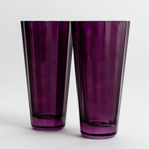 Estelle Colored Sunday High Balls - Set of 2 {Amethyst}