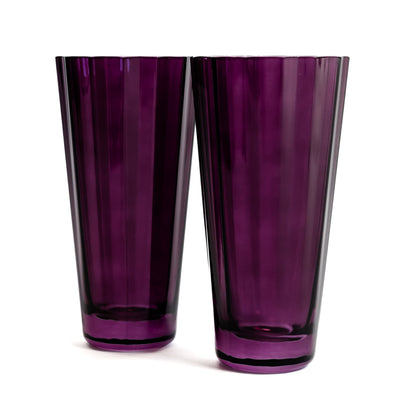 Estelle Colored Sunday High Balls - Set of 2 {Amethyst}