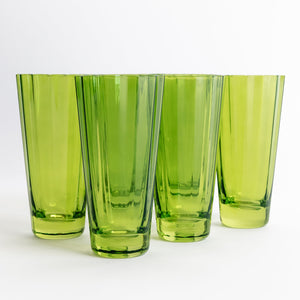 Estelle Colored Sunday High Balls - Set of 6 {Forest Green}