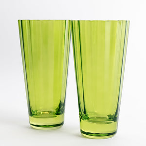 Estelle Colored Sunday High Balls - Set of 2 {Forest Green}