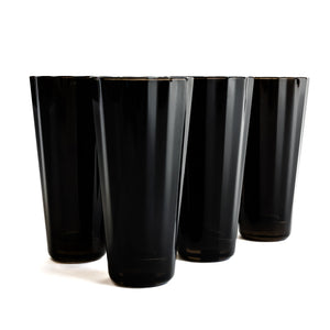 Estelle Colored Sunday High Balls - Set of 6 {Black}