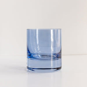 Estelle Colored Rocks Glass - Set of 6 {Cobalt Blue}