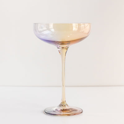 Estelle Colored Champagne Coupe - Set of 6 {Custom Set}