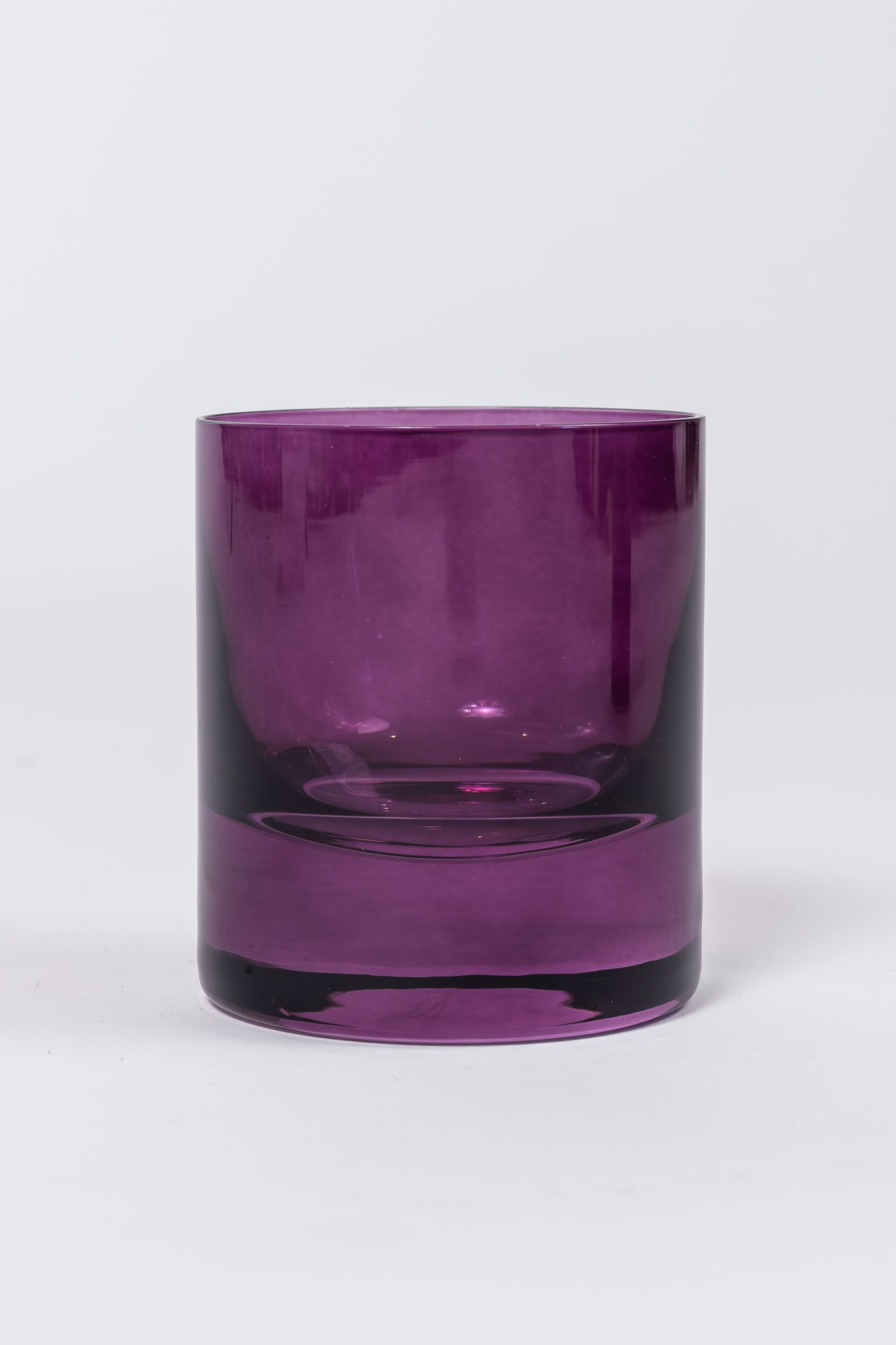 Estelle Colored Rocks Glass - Set of 6 {Amethyst}