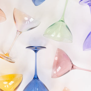 Estelle Colored Martini Glass - Set of 6 {Mystery Box}