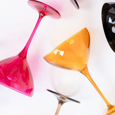 Estelle Colored Martini Glass - Set of 6 {Mystery Box}
