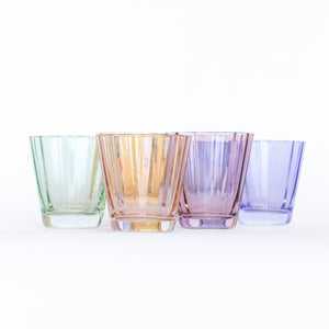 Estelle Colored Sunday Low Balls - Set of 6 {Pastel Mixed Set}