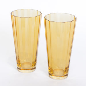 Estelle Colored Sunday High Balls - Set of 2 {Yellow}