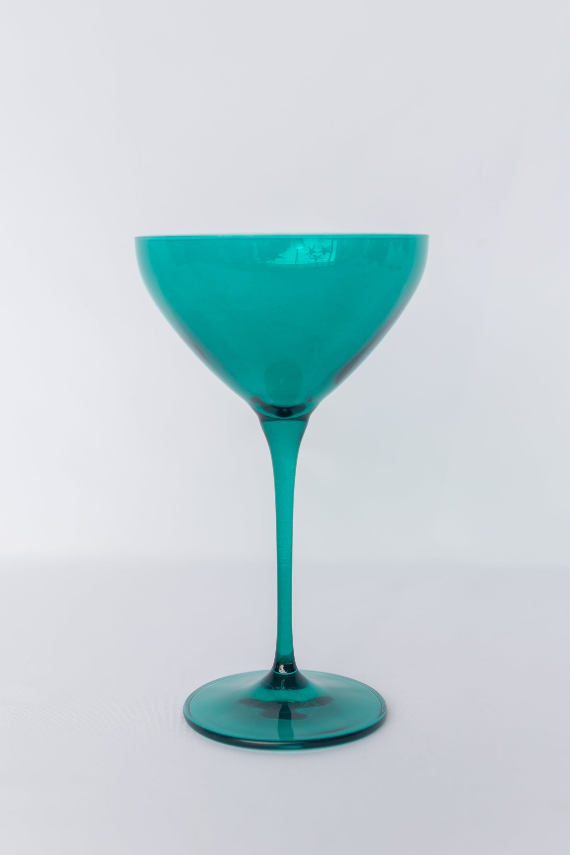 Estelle Colored Martini Glass - Set of 2 {Emerald Green}