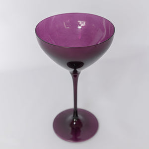 Estelle Colored Martini Glass - Set of 6 {Amethyst}