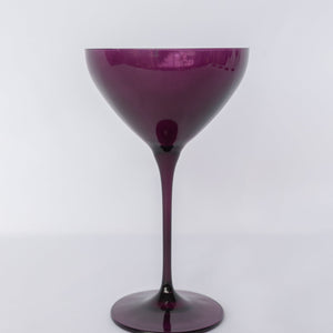 Estelle Colored Martini Glass - Set of 2 {Amethyst}