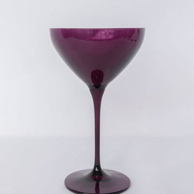 Estelle Colored Martini Glass - Set of 2 {Amethyst}