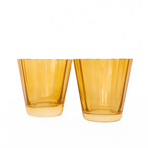 Estelle Colored Sunday Low Balls - Set of 2 {Butterscotch}