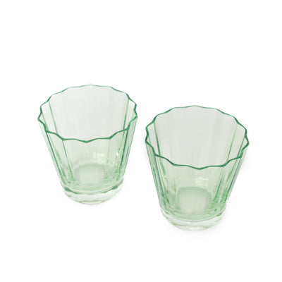 Estelle Colored Sunday Low Balls - Set of 2 {Mint Green}