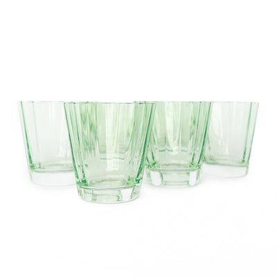Estelle Colored Sunday Low Balls - Set of 6 {Mint Green}