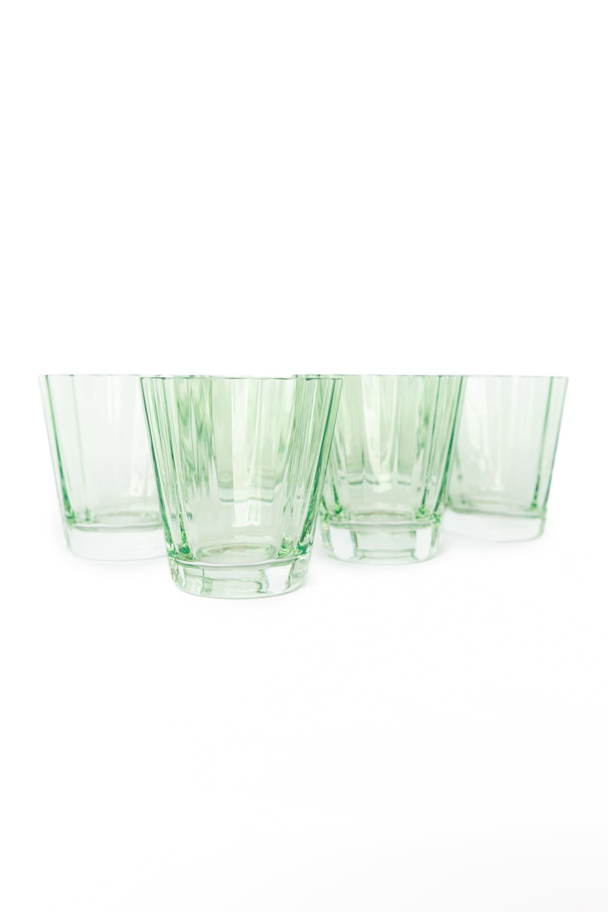 Estelle Colored Sunday Low Balls - Set of 6 {Mint Green}