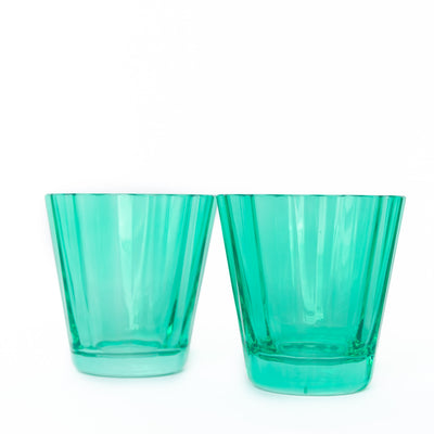 Estelle Colored Sunday Low Balls - Set of 2 {Kelly Green}